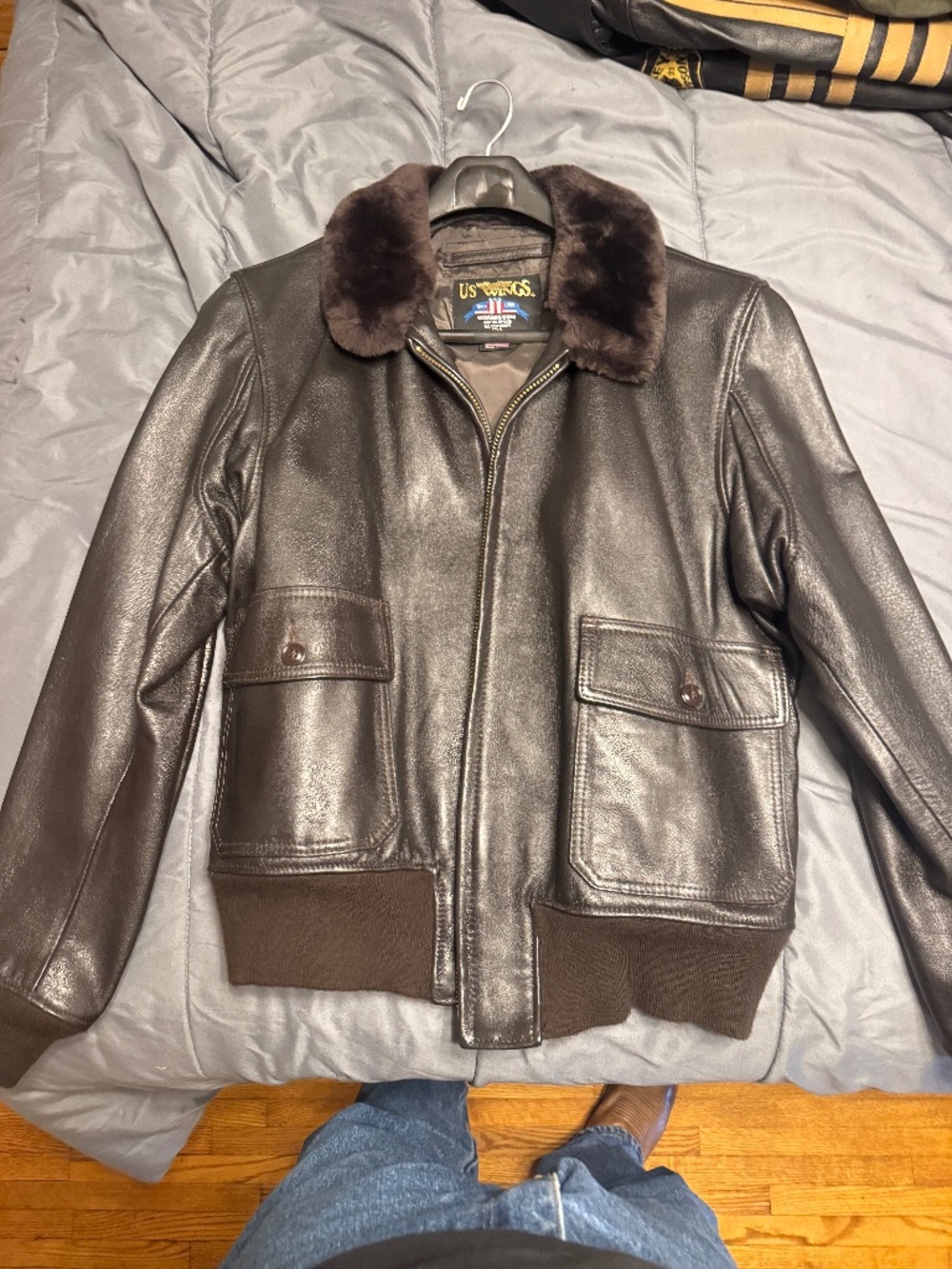 US Navy G1 flight jacket